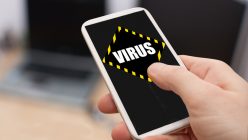 Virusalarm auf dem Smartphone